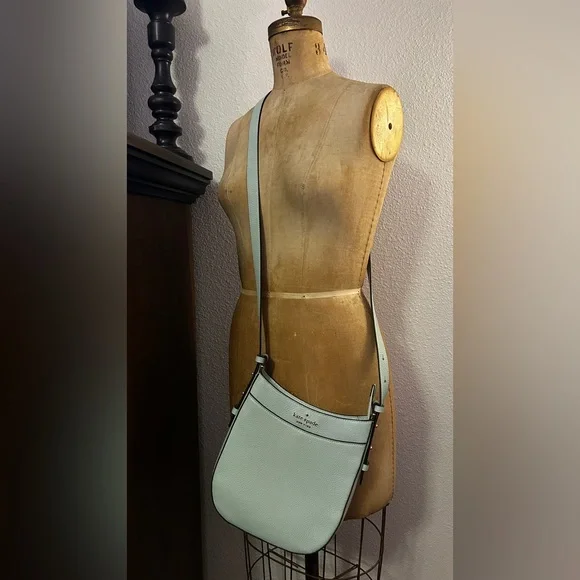 kate spade seawater Leather Crossbody Bag - Picture 7 of 7
